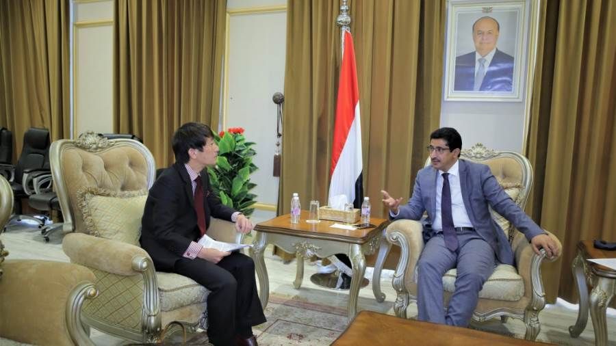 وكيل وزارة الخارجية يبحث مع القائم بأعمال السفارة اليابانية تنسيق المواقف بين البلدين