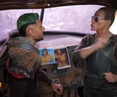 هذه الفنانة العربية الحسناء جعلت نجم الأكشن ’’فان دام‘‘ في رامز موفي ستار.. يركع لها من شدة جمالها وقام بهذا الفعل الصادم