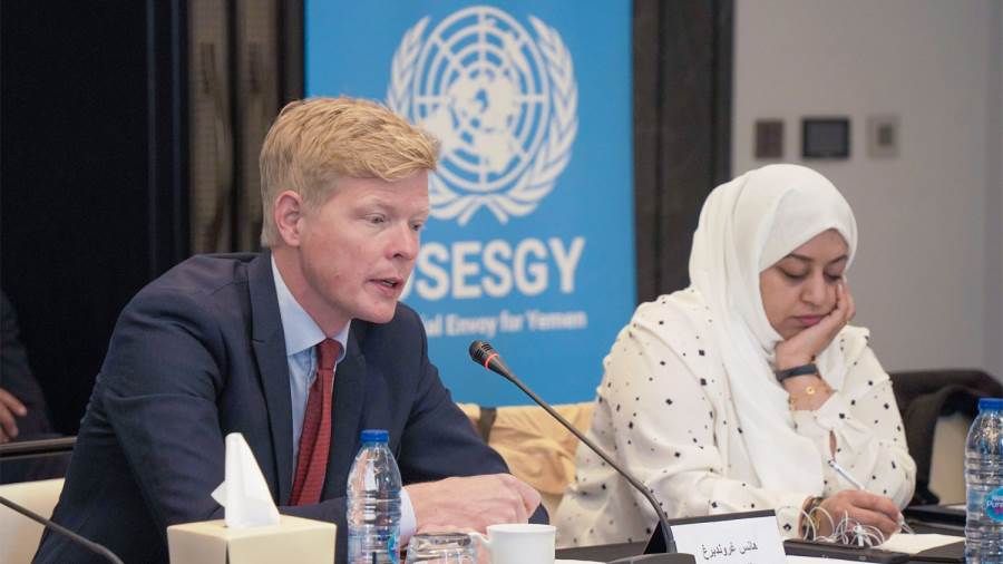 محادثات الأردن.. غروندبرغ يقدم مقترحا جديدا لفك حصار تعز