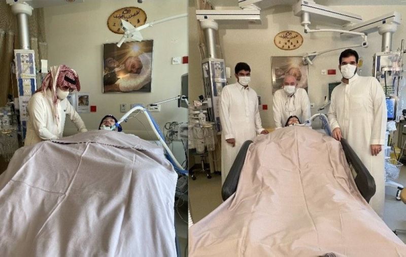 الأميرة السعودية ريما بنت طلال تنشر صور جديدة للأمير النائم الوليد بن خالد على فراشه من داخل المستشفى (شاهد)