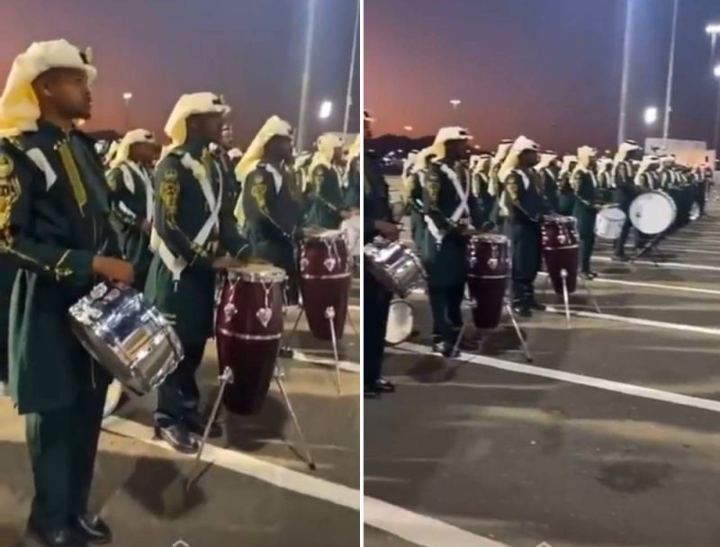 شاهد أحدث زي لـ "الفرق الموسيقية المشتركة" خلال عرض قوات أمن الحج (فيديو)