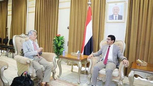 بجاش يبحث مع مساعد وزير الخارجية الياباني مستجدات الاوضاع في بلادنا