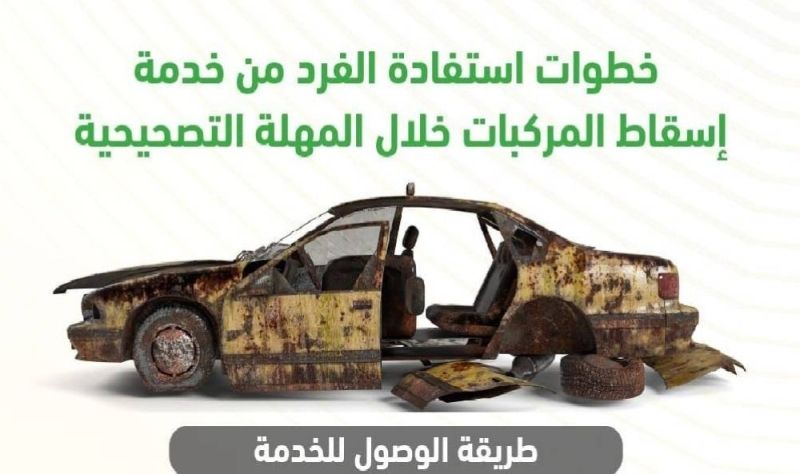 تعرف على خطوات إسقاط المركبات التالفة أو المهملة إلكترونيًا عبر منصة أبشر السعودية