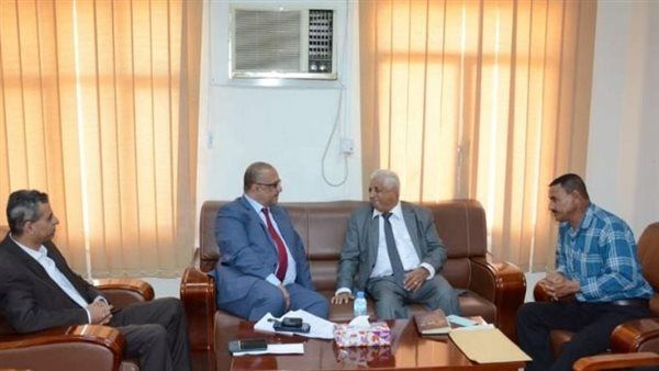 وزير التخطيط يلتقي قيادتي جامعة لحج واللجنة الوطنية للمرأة