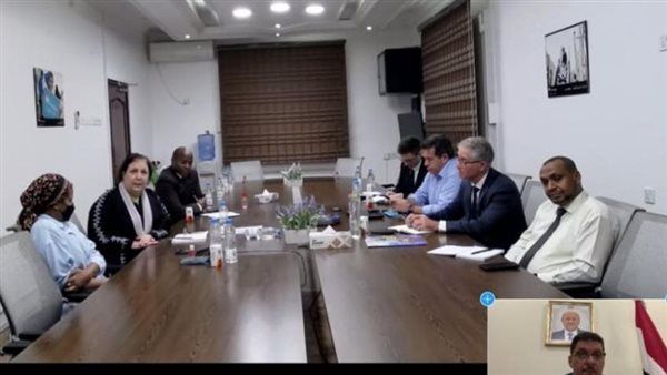 بن مبارك يبحث مع مسئولة أممية دعم برامج الطفولة في بلادنا