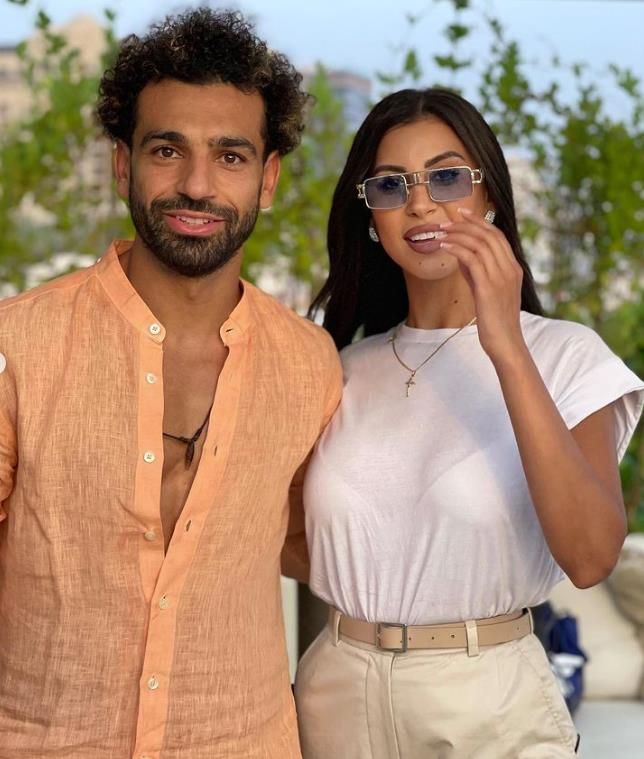 من هي سونيا جرجس التي ظهرت مع محمد صلاح في دبي؟