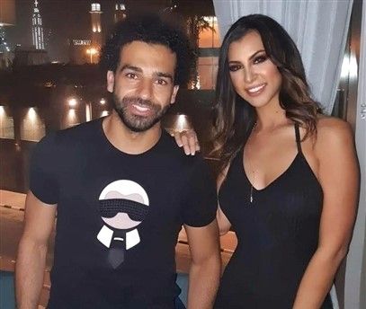 من هي سونيا جرجس التي ظهرت مع محمد صلاح في دبي؟
