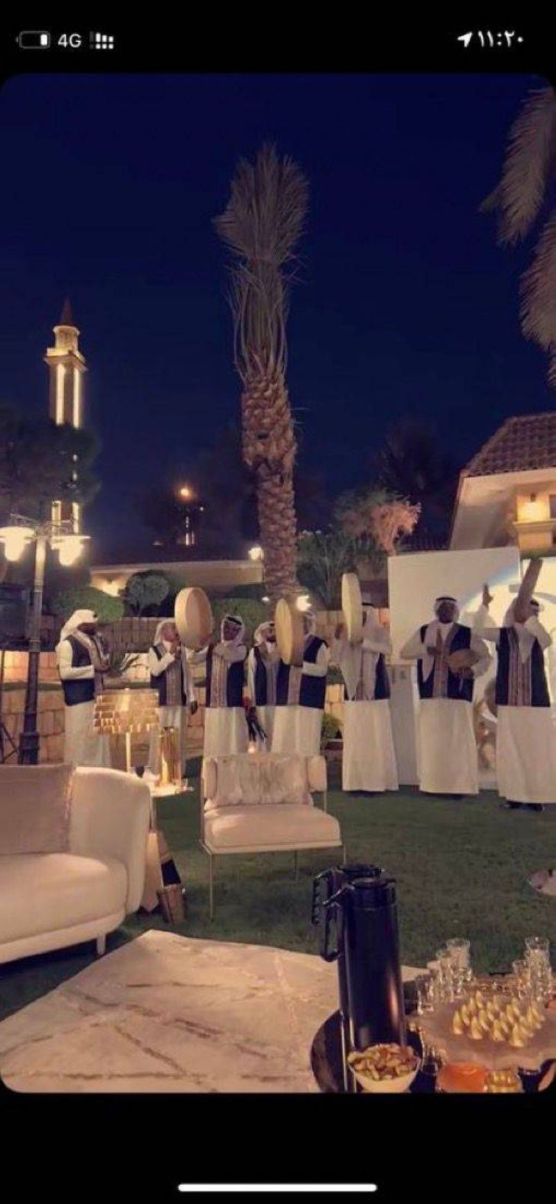 شاهد.. أول صور من حفل زواج رجل الأعمال السعودي ولاعب الراليات يزيد الراجحي على العنود العامري