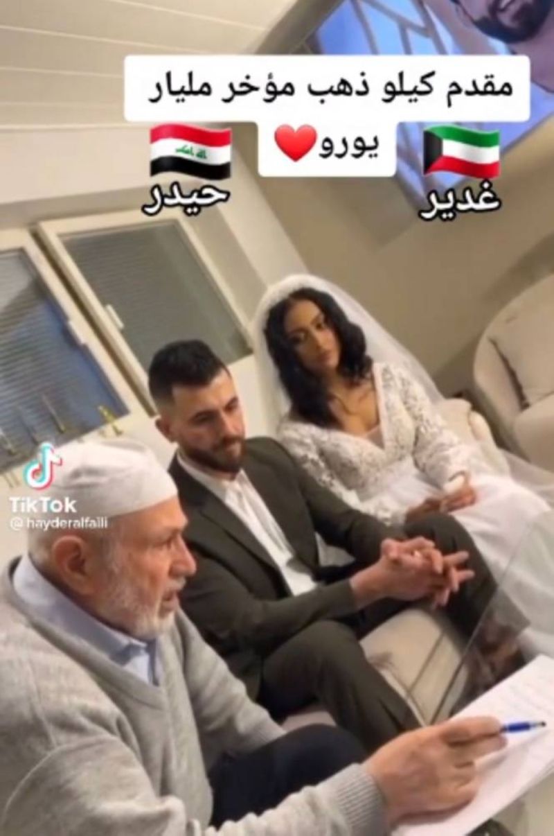 الشاب العراقي صاحب المليار المؤخر يطلق زوجته الكويتية بعد أيام من زفافهما ــ ويكشف السبب (شاهد)