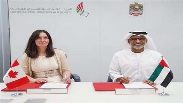 الإمارات وكندا تتفقان على تعزيز العلاقات الثنائية في مجال النقل الجوي
