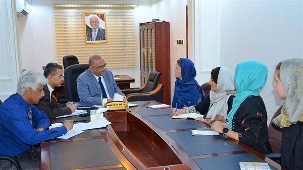 وزير التخطيط يبحث مع وفد الاتحاد الأوروبي الدعم التنموي لبلادنا