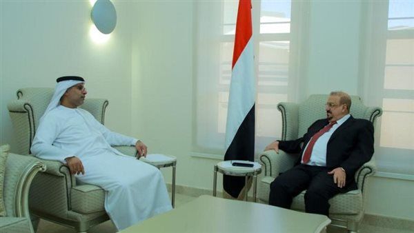 البركاني يلتقي سفير دولة الإمارات العربية المتحدة