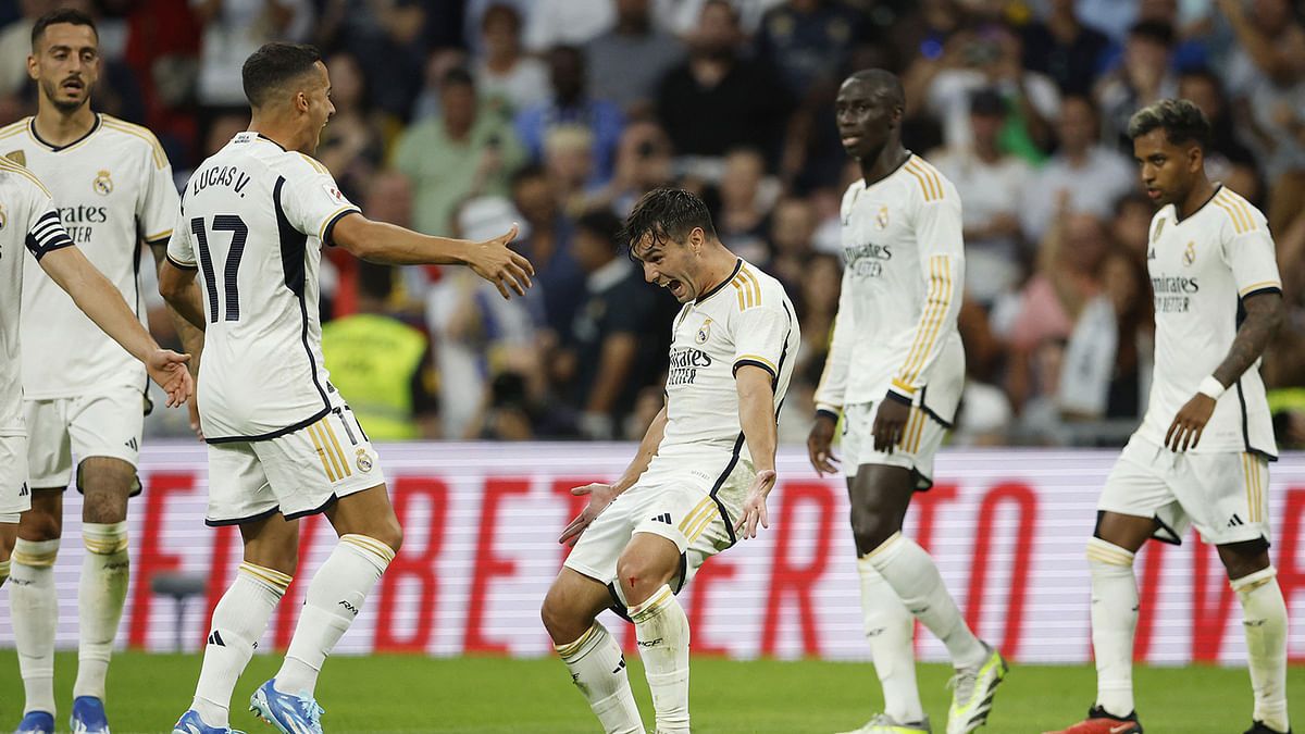 ترتيب الدوري الإسباني: ريال مدريد يفوز على لاس بالماس ويرسل برشلونة للمركز الثالث (فيديو)