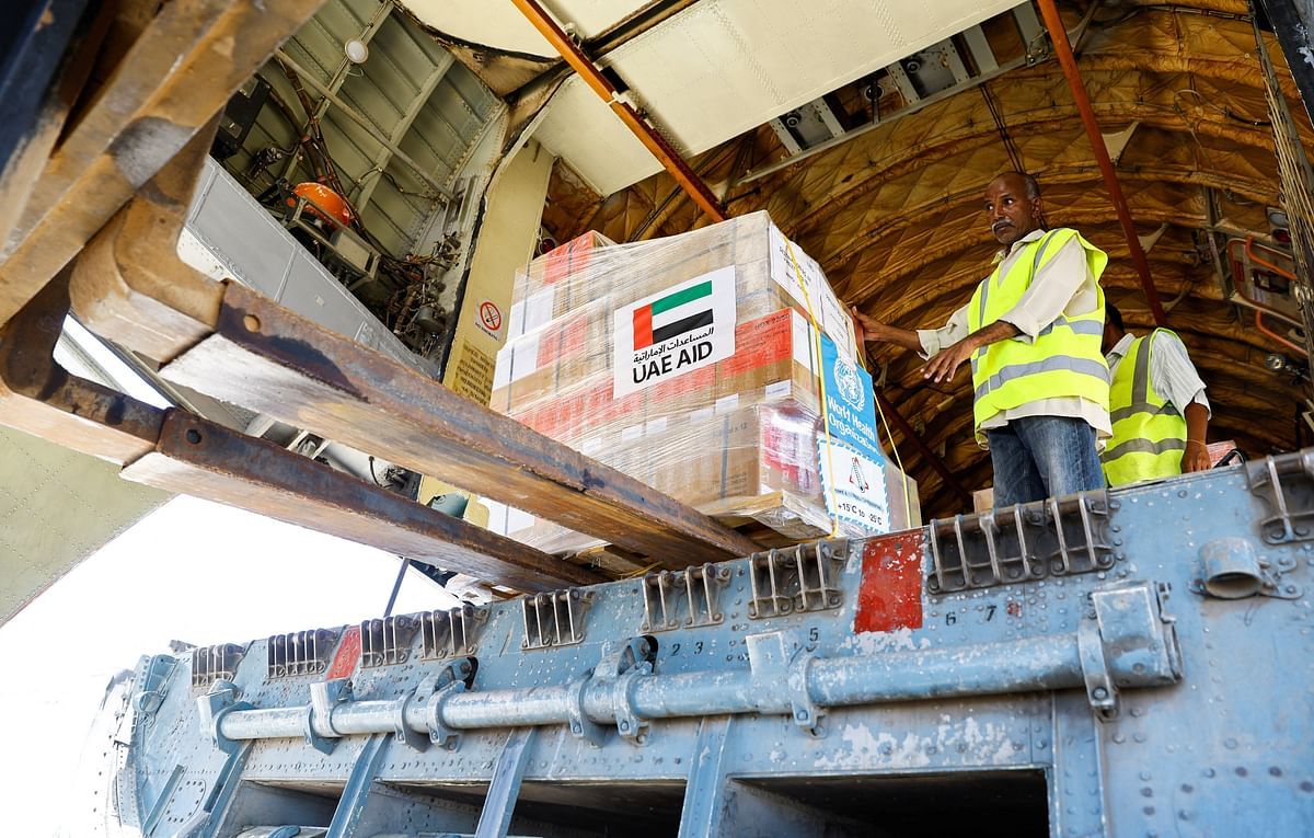 الإمارات ترسل مساعدات طبية عاجلة إلى غزة