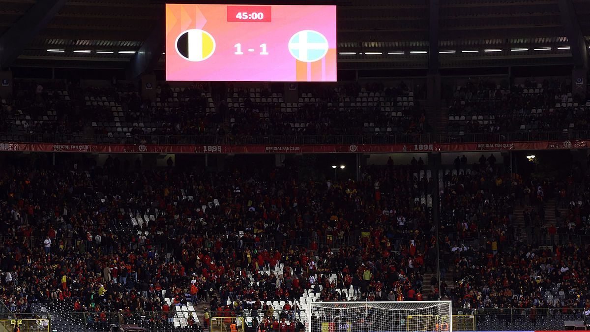 إيقاف مباراة بلجيكا والسويد بعد مقتل سويديين بالرصاص في بروكسل