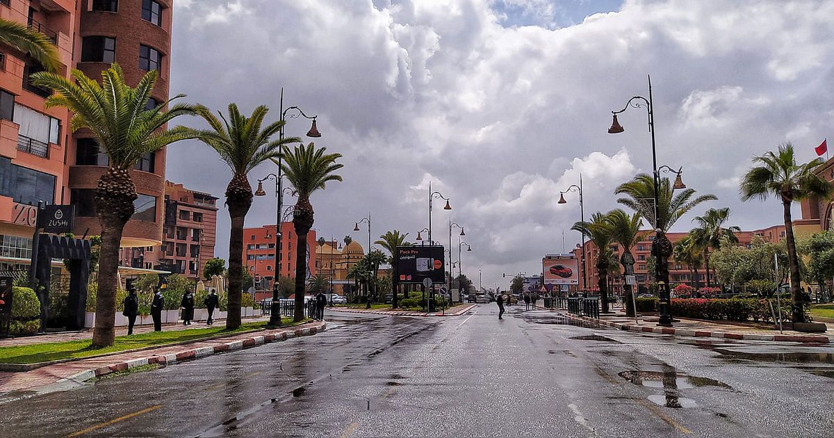 العاصفة "برنانر" تضرب المغرب وإلغاء الرحلات الجوية والبحرية