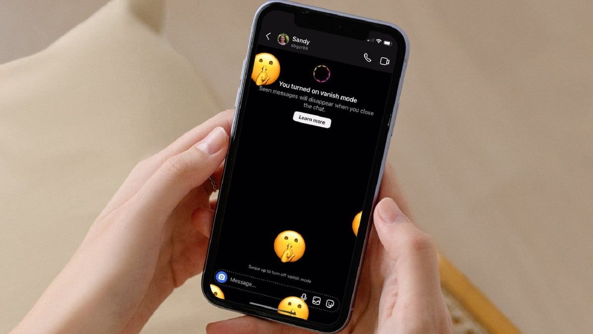 ما وظيفة Vanish Mode في إنستغرام وكيف يتم استخدامها؟