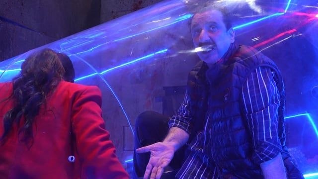 حسن عسيري ينفعل على رامز جلال.. ويصف فعلته بـ"قلة الأدب" (صور)