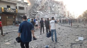 استشهاد خمسة فلسطينيين خلال تسليم المساعدات في شمال غزة