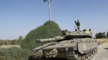 القسام يستهدف دبابة إسرائيلية جنوبي قطاع غزة