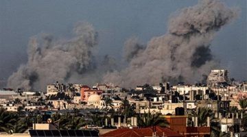 جيش الاحتلال يهاجم 80 هدفا في قطاع غزة من الجو