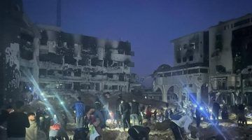 إيران تعلق على دمار مجمع الشفاء في غزة بعد انسحاب قوات الاحتلال