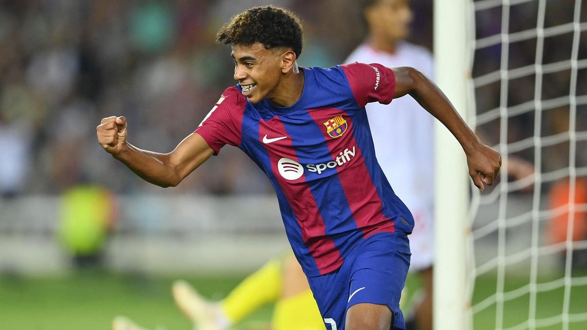 تألق لامين يامال يدفع برشلونة لنسيان هدفه البرازيلي