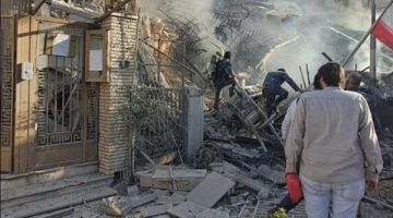 بينهم محمد رضا زاهدي.. مق.تل 5 أشخاص في القصف الإسرائيلي بدمشق