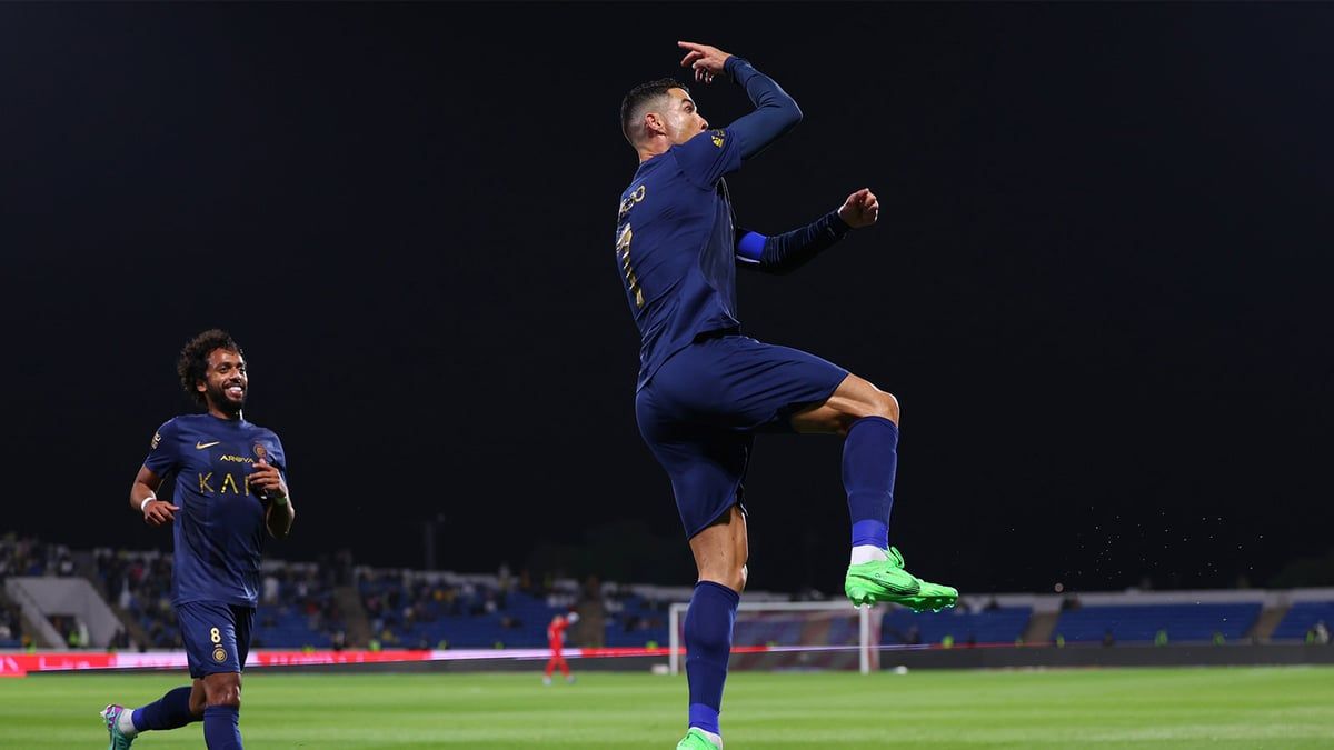 ترتيب هدافي الدوري السعودي بعد هاتريك "رونالدو" الجديد