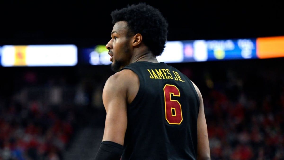 نجل ليبرون جيمس يسعى للانضمام للدوري الأمريكي لكرة السلة