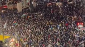 مظاهرات في الأردن تنديدا باستمرار العدوان الإسرائيلي على غزة