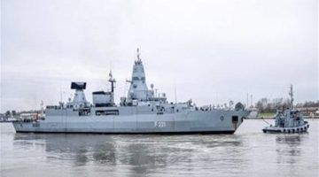 فرقاطة ألمانية تتصدى لهجوم حوثي من اليمن