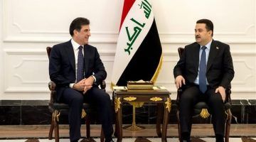 رئيس إقليم كردستان يصل بغداد