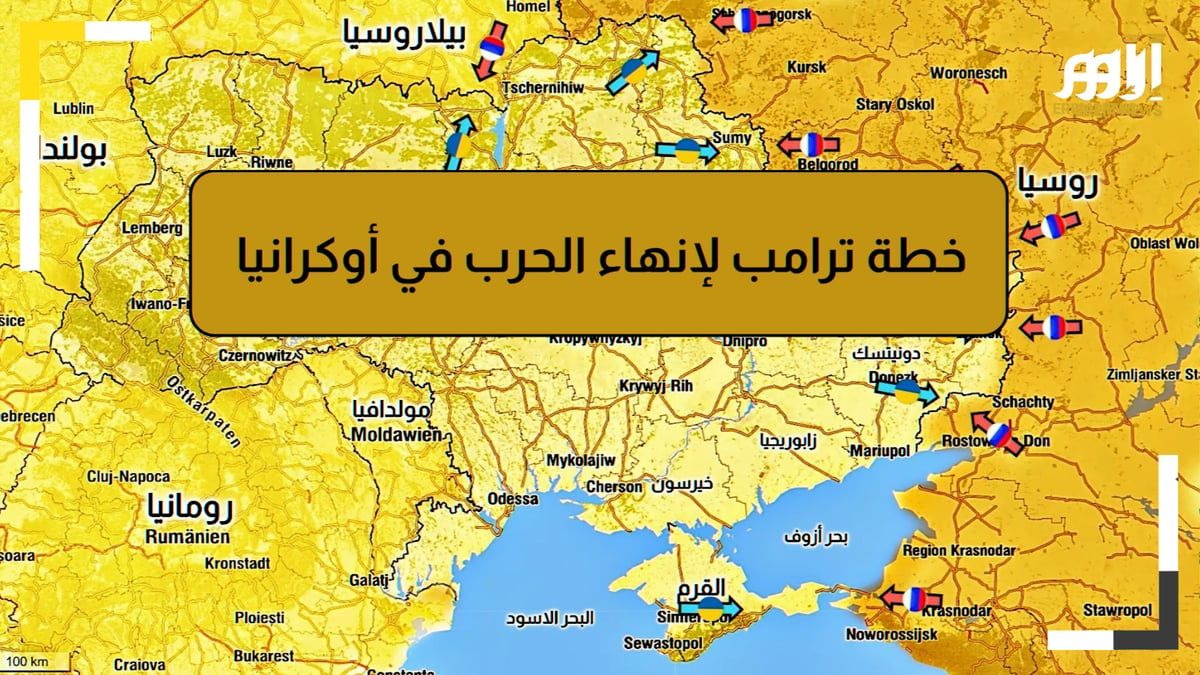 خطة ترامب لإنهاء الحرب في أوكرانيا