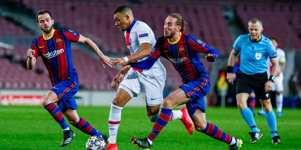 11 لاعبًا من برشلونة وسان جيرمان مهددون بالغياب عن مباراة الإياب