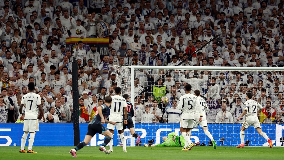 أهداف مباراة ريال مدريد ومانشستر سيتي (فيديو)