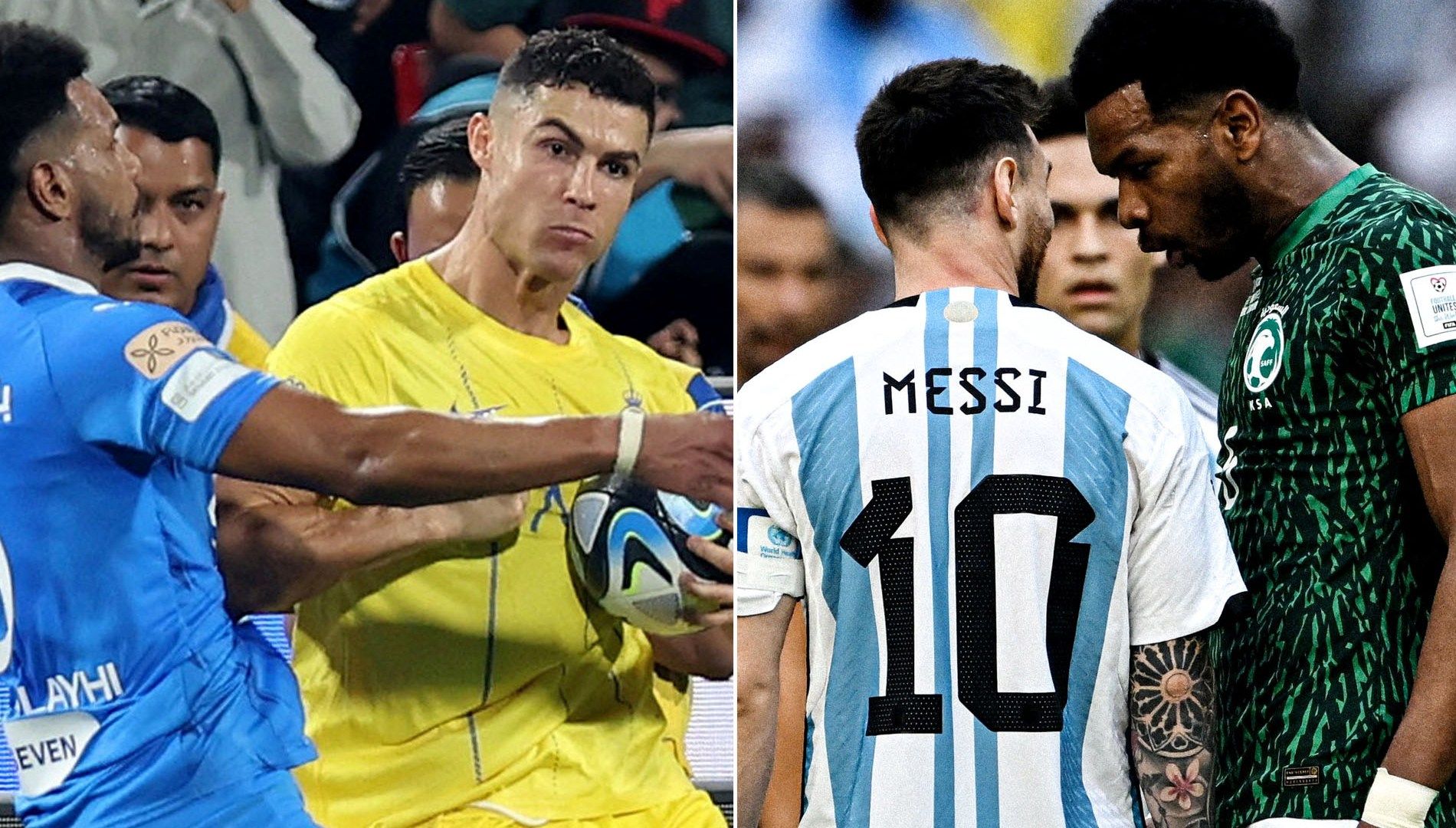استفزاز النجوم.. قصة البليهي مع ميسي وسون وصولا إلى رونالدو - موقع الخليج الان