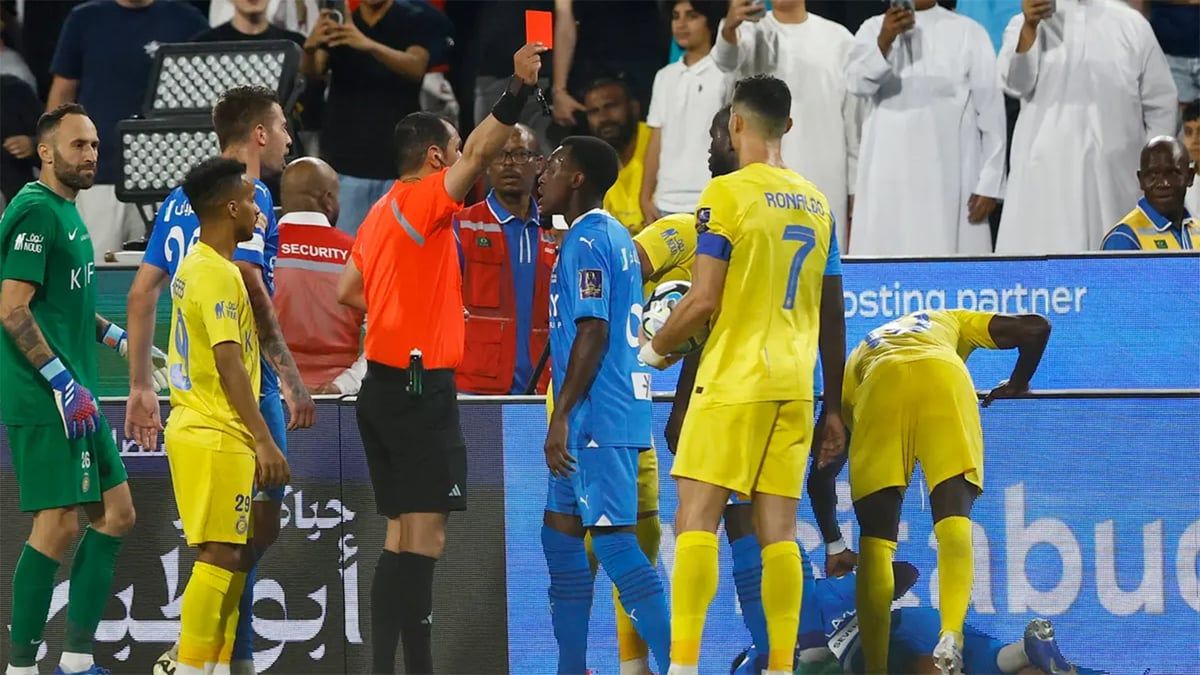 النصر يتخذ إجراء جديدا بعد طرد رونالدو