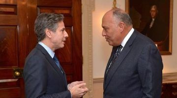 شكري يطالب بلينكن بضرورة استمرار الضغط على إسرائيل