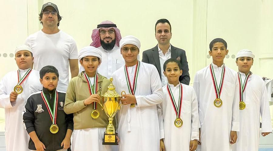 «شطرنج الفجيرة» بطل دوري الناشئين 2024