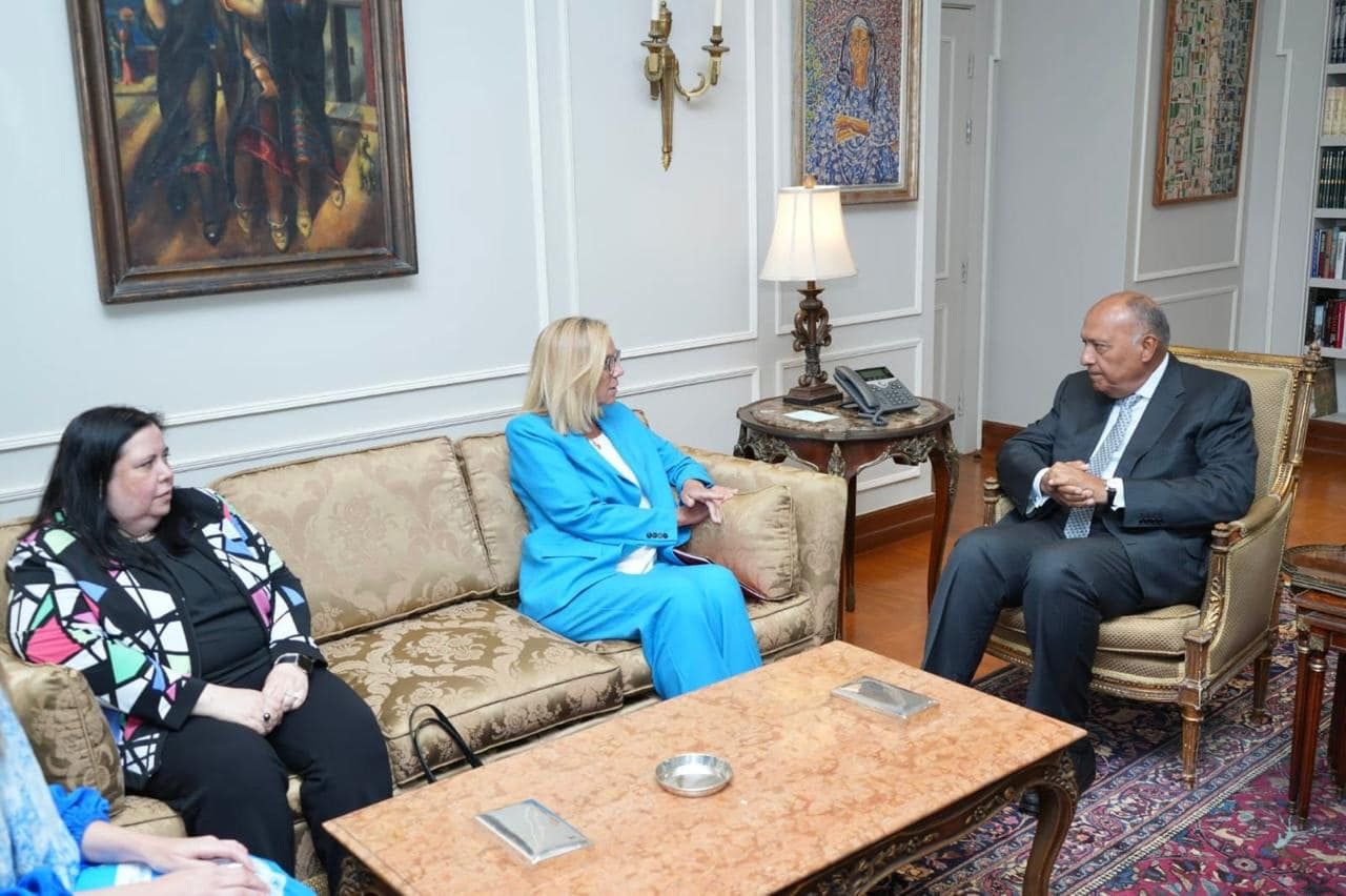 أشادت بدور مصر.. شكري يبحث مع كبيرة منسقي الأمم المتحدة إدخال المساعدات لغزة