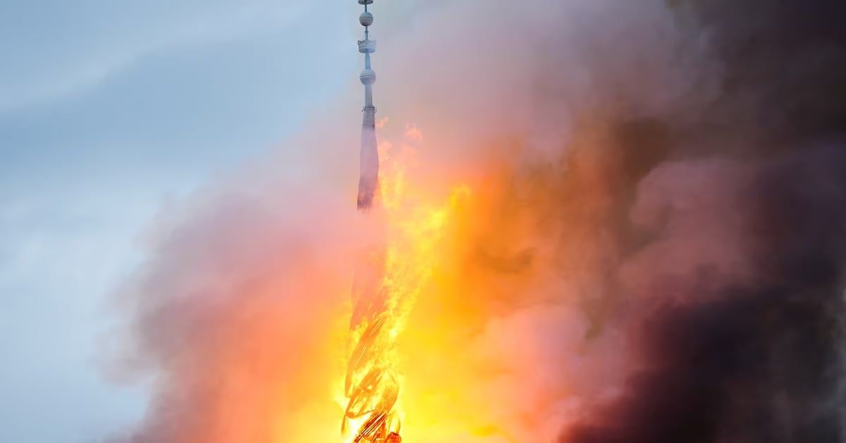 حريق كوبنهاغن.. دمار أبرز معالم الدنمرك التاريخية (فيديو)