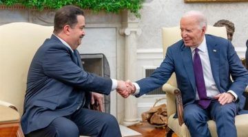 بايدن يعلق على اجتماعه مع رئيس الوزراء العراقي في واشنطن