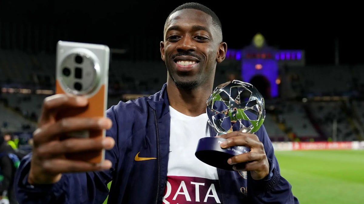 عثمان ديمبلي كان متأكدًا من إقصاء برشلونة (صورة)