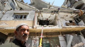 استشهاد طفل فلسطيني أثناء إسقاط المساعدات الغذائية