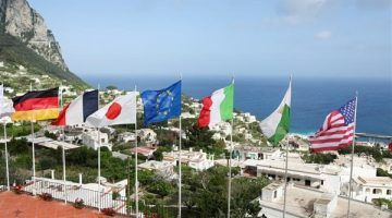 مجموعة السبع تتعهد بالتعاون في مواجهة إيران وروسيا