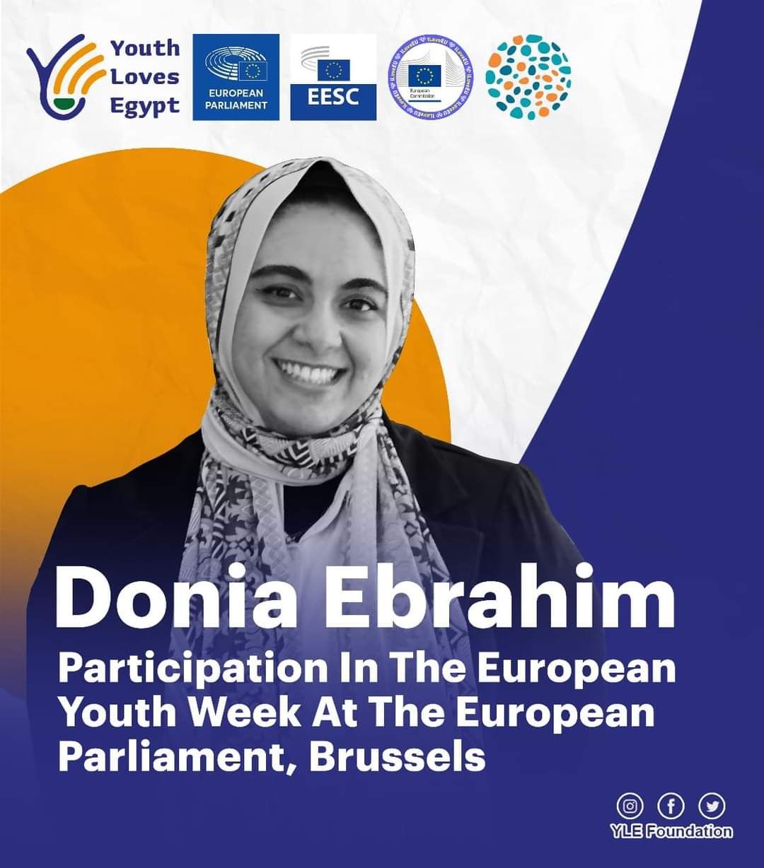 انطلاق اسبوع الشباب الأوروبي ببروكسل بمشاركة من YLE Foundation