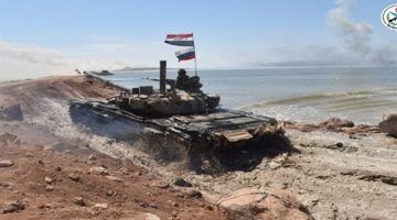 الجيش السوري يدك مواقع هيئة تحرير الشام الإرهابية