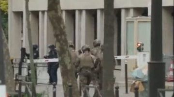 القبض على رجل هدد بتفجير نفسه أمام القنصلية الإيرانية بباريس