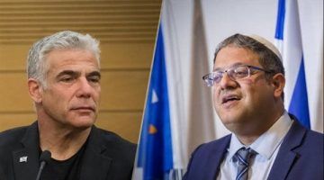 أحرج إسرائيل .. لابيد ينتقد منشور “لا يغتفر” لـ بن غفير